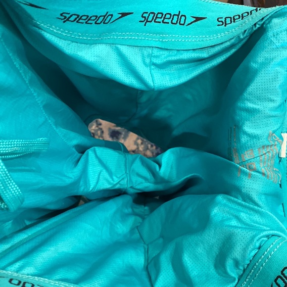 Turquoise Speedo Swim Shorts - Picture 6 of 7